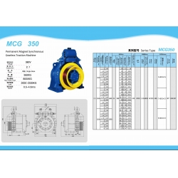 Permanent Magnet Synchronous Gearless Traction Machine